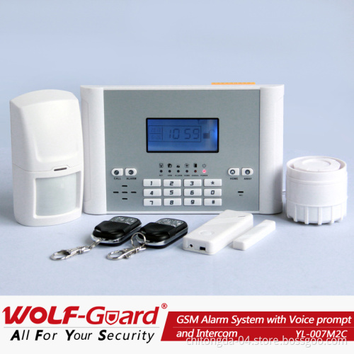 Wireless GSM SMS Security Alarm System for Homes, with Power-off Inform Function